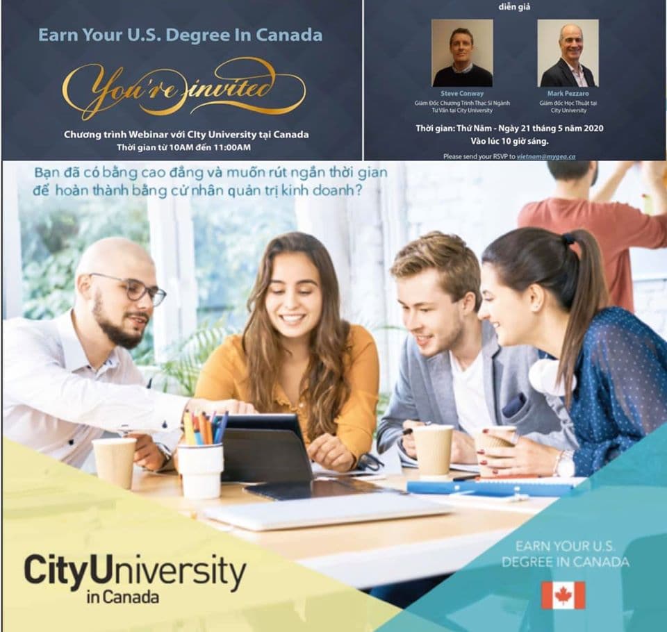 Study in Canada at CityU through an affordable pathway