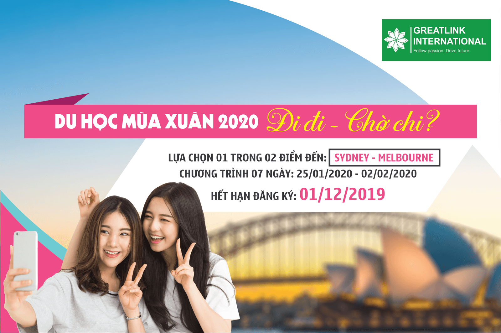 A spring study tour in Melbourne and Sydney