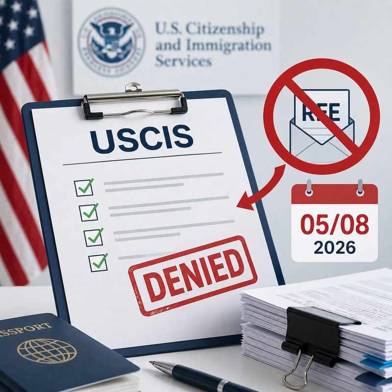 USCIS tightens evidence standards: applications may be refused without an RFE from 05/08/2026