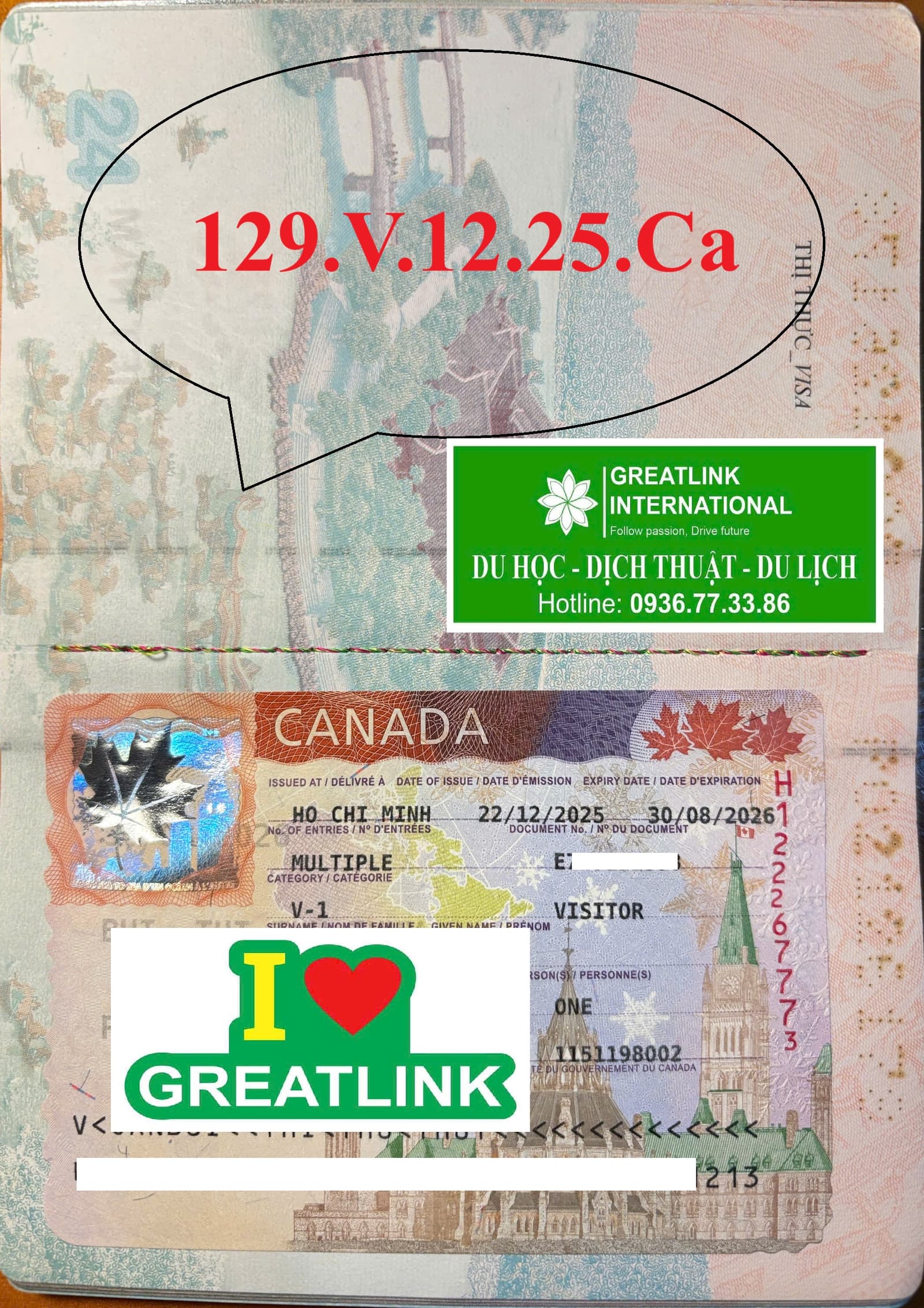 VISA CANADA THĂM CON ĐƯỢC CẤP ĐỒNG THỜI CHO 2 VỢ CHỒNG – NỘP CÙNG LÚC, KẾT QUẢ VỀ CÙNG NGÀY 🇨🇦✨