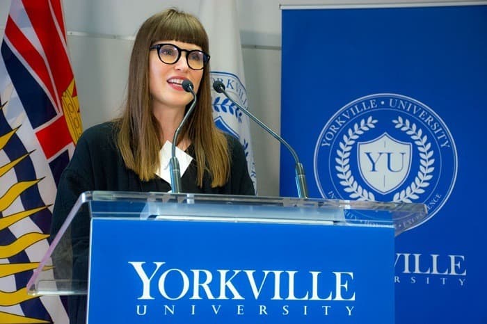 Yorkville University: Toronto and Vancouver campuses, and the Toronto Film School pathway