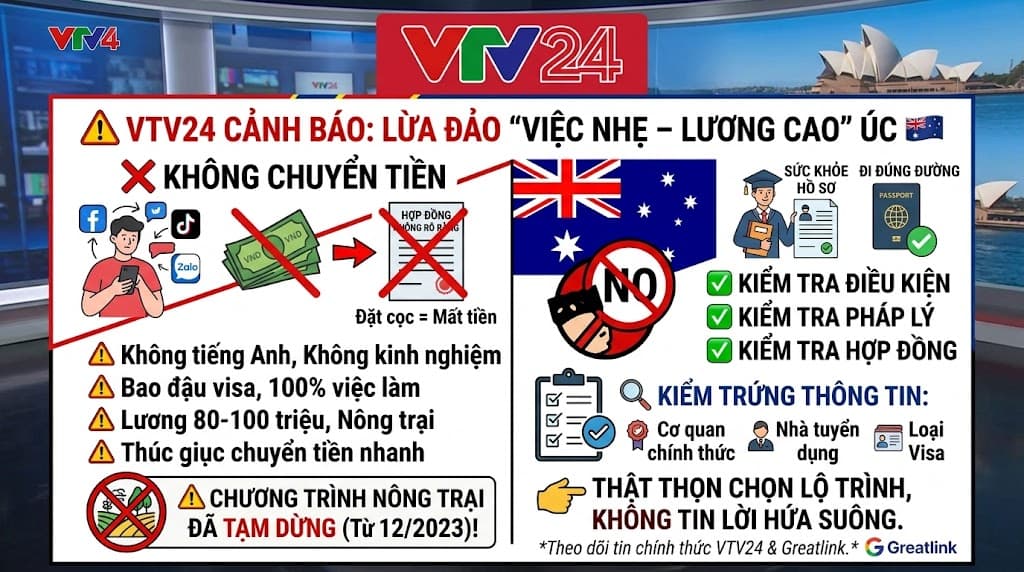 Australian job scam warning: do not let promises of easy, highly paid work lead to debts of hundreds of millions of dong