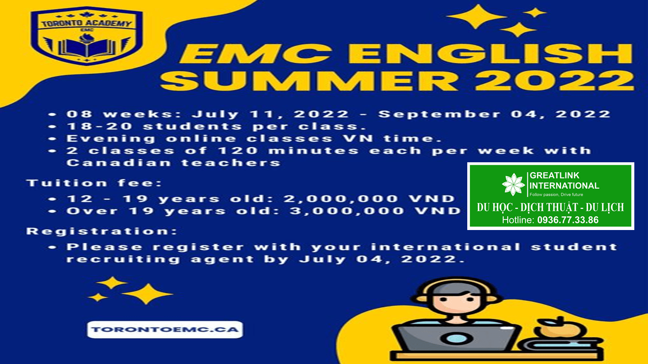 EMC English - Summer 2022
