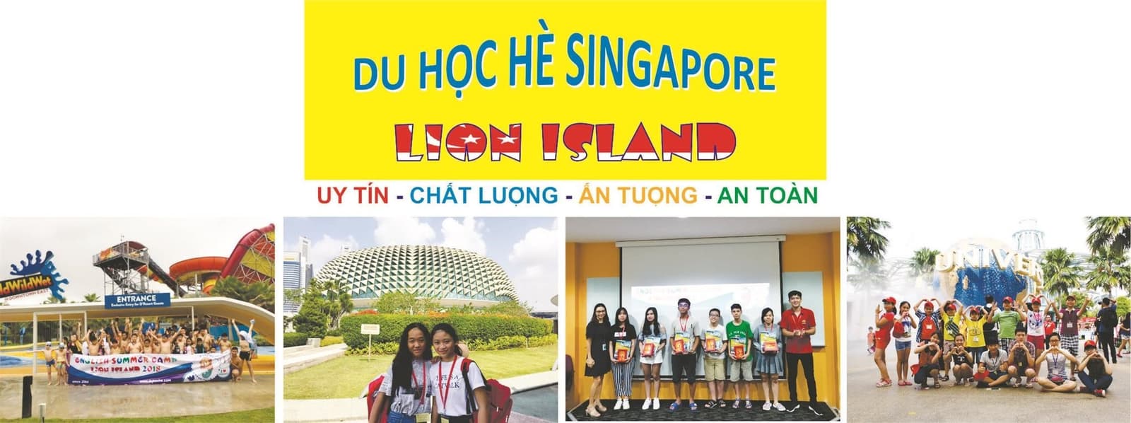 DU HỌC HÈ SINGAPORE LION ISLAND 2019