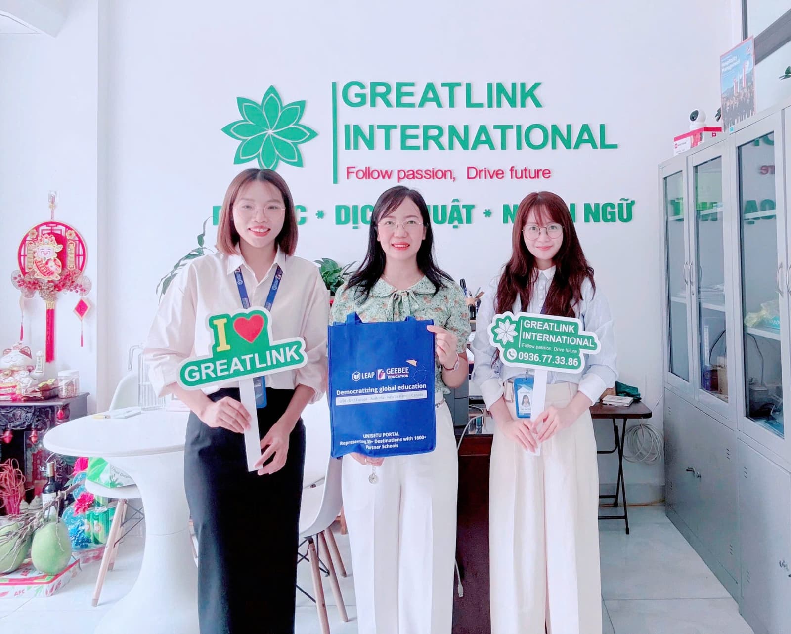ĐẠI DIỆN LEAP GEEBEE EDUCATION ĐẾN THĂM VÀ LÀM VIỆC TẠI VĂN PHÒNG GREATLINK VIỆT NAM